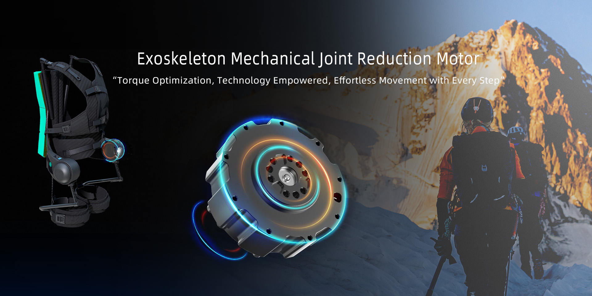 Exoskeleton Mechanical Joint Reduction Motor